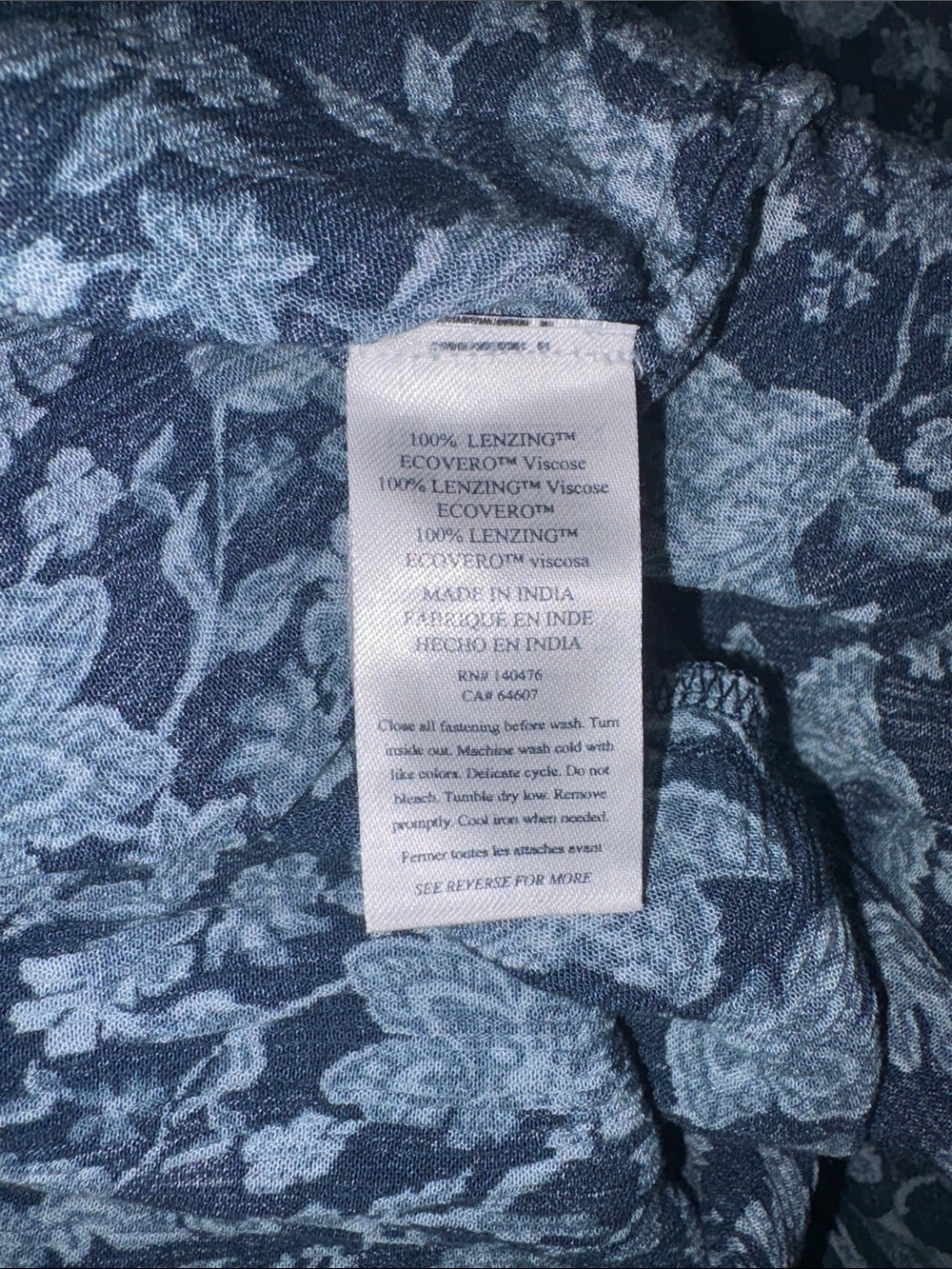 Faherty women’s Orinda Floral Button-Front Maxi Dress size S - Picture 10 of 16